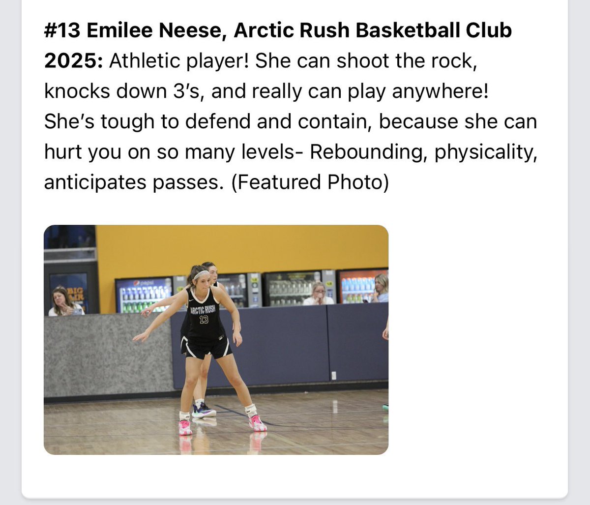 Sharpshooter <a href="/EmileeNeese/">Emilee Neese</a> showcased her full game this past weekend. This kid is capable of so much more than being just a catch and shoot player. Can attack off the dribble which makes her game that much more dangerous!