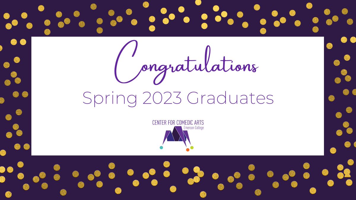 Comedic Arts Emerson tweet media