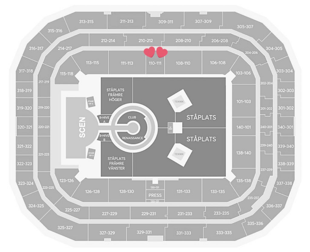 chokocereal's tweet photo. SELLING SEATED #beyoncetickets for BEYONCE IN STOCKHOLM 11th of may for 153€. DM IF INTERESTED!! 
#BeyonceRenaissanceTour #BeyonceStockholm https://t.co/w3FTTEsNWt