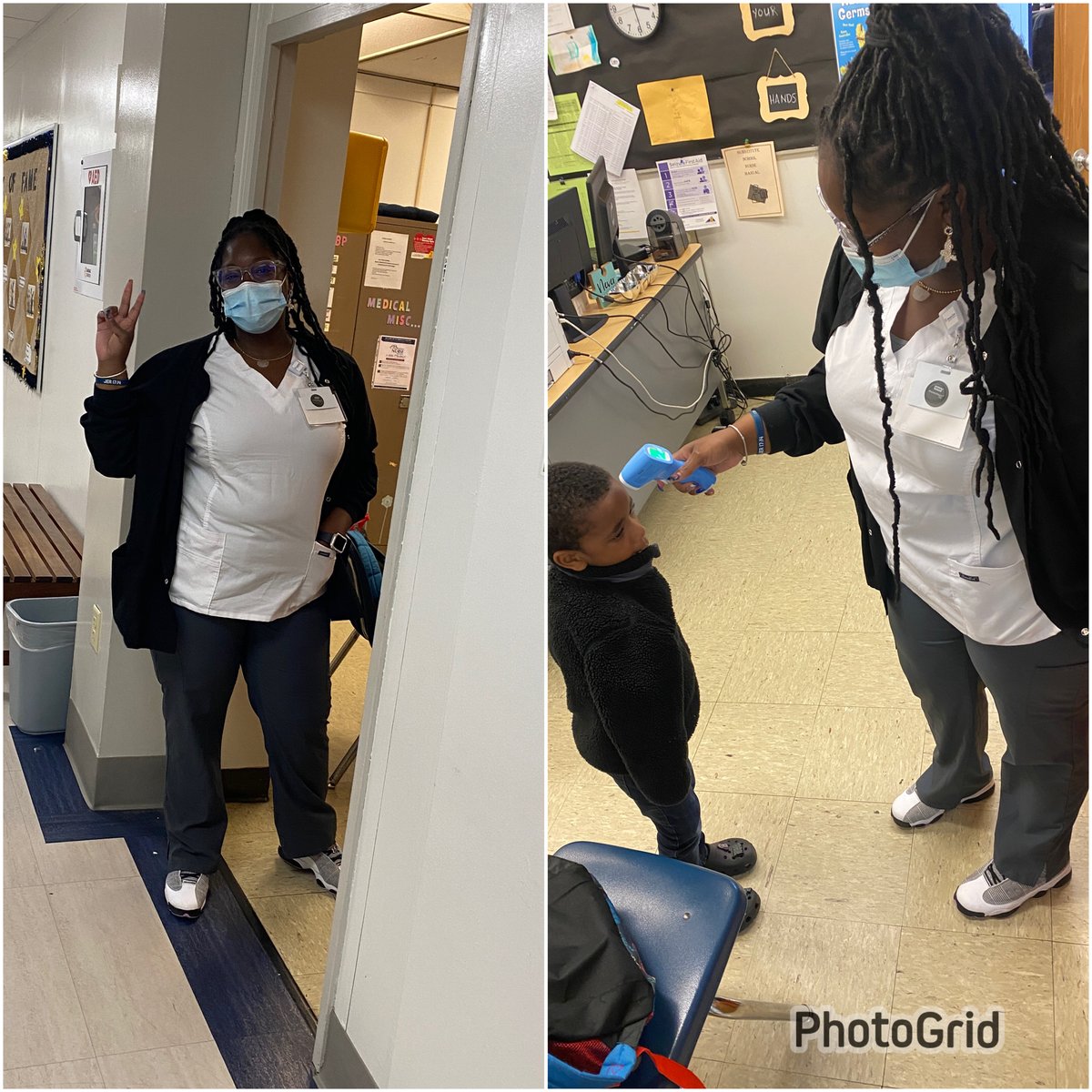 Sending a HUGE Eagle shoutout to Nurse Brandi for being an AMAZING nurse here at CRES!!! THANK YOU THANK YOU THANK YOUUU!!! Happy Nurse Day!!! 💙💛🎉