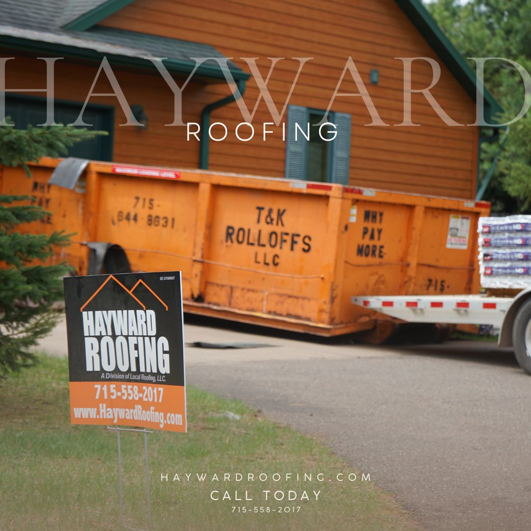 This is your sign ;) to call Hayward Roofing today! 715-558-2017 #roofingspecialist #localroofingcontractor #haywardwi