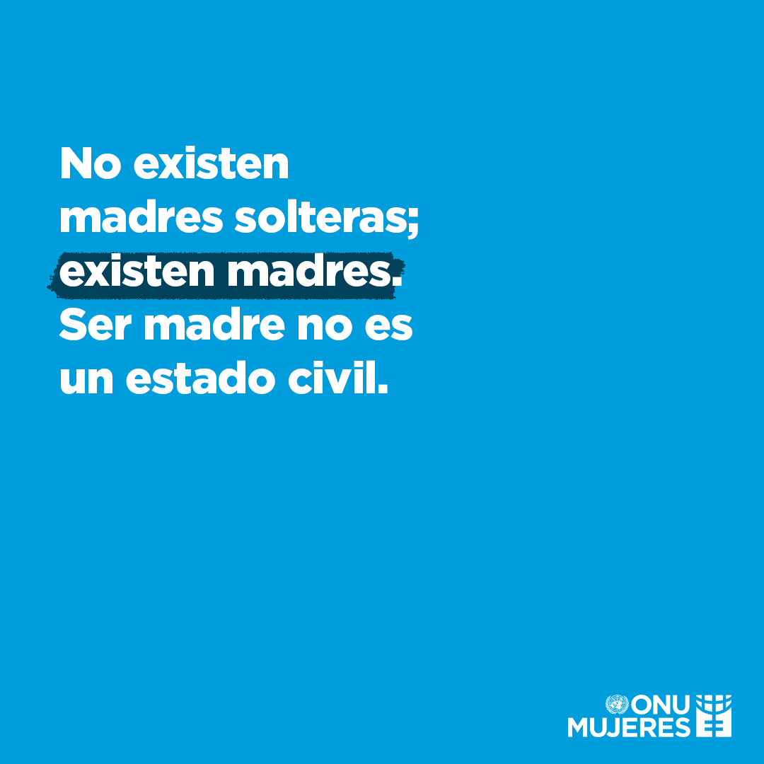 💙 Todas las mujeres pueden elegir ser madres, independientemente de su estado civil o situación personal.