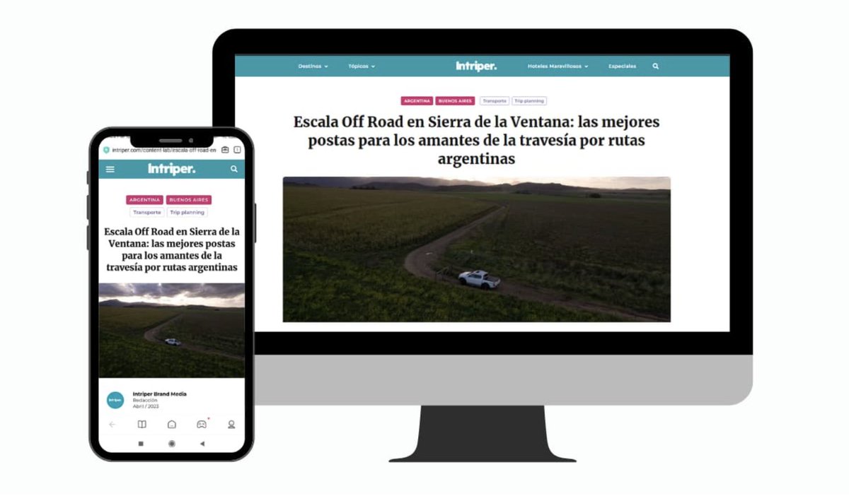 intriperTM's tweet photo. Intriper se subió a la Escala Off Road de Renault recorriendo los paisajes de Sierra de la Ventana
 https://t.co/Xj9MnAg5hn https://t.co/CYL6SdKNbL