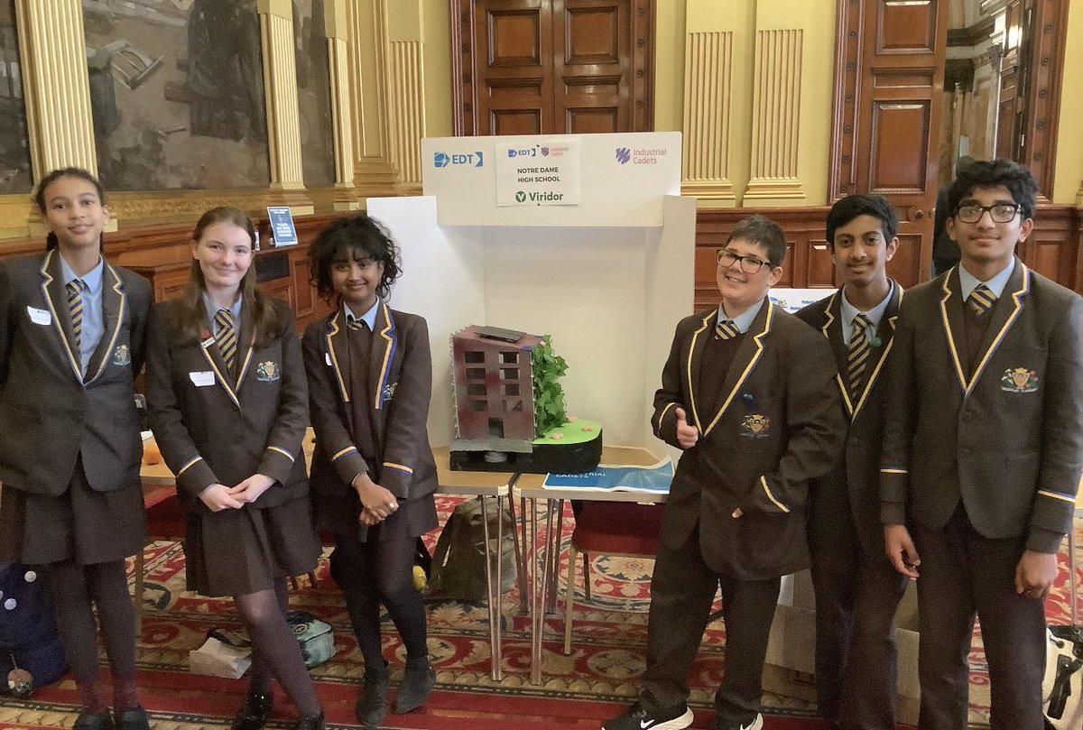 Congratulations to the S2 pupils who won the Glasgow Industrial Cadets Bronze Award, you have all work incredibly hard and we at Notre Dame are so proud of you all. Next let's win the regionals at Edinburgh Heriot-Watt University in June.