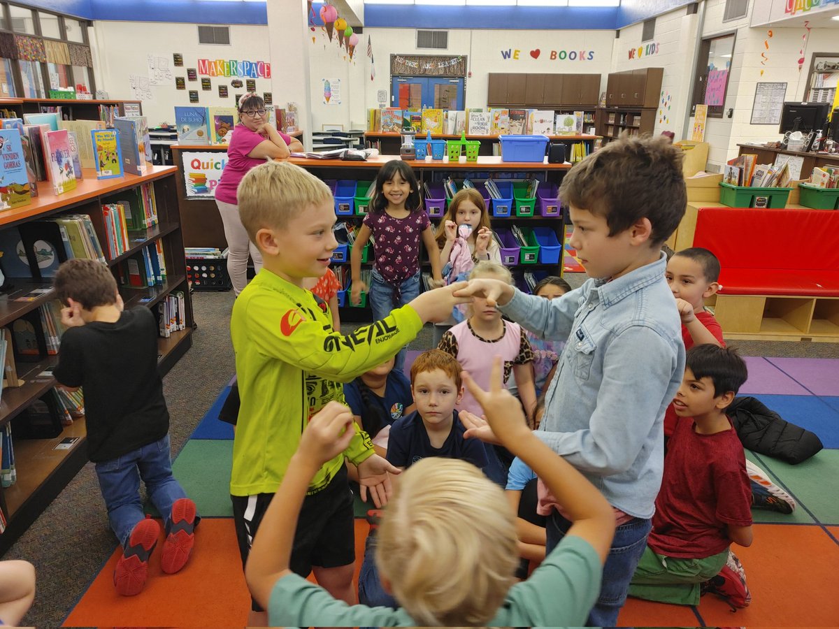 RLSStars's tweet image. The tradition continues - second grade students wrap up the year in library with The Legend of Rock, Paper, Scissors and an epic grade level tournament.  Stay tuned to see who will battle for the title of Second Grade Rock, Paper, Scissors Champion!!!