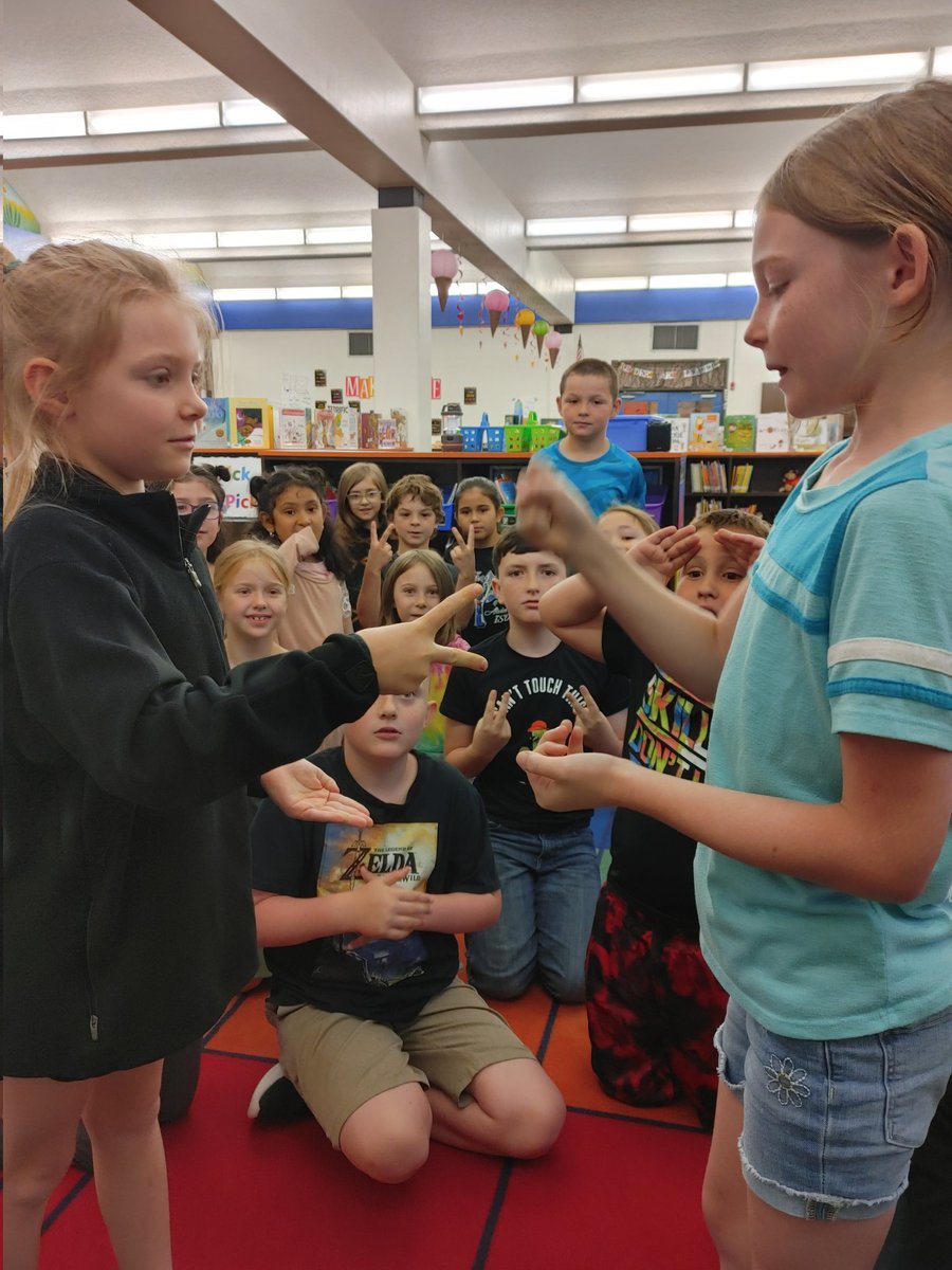 RLSStars's tweet image. The tradition continues - second grade students wrap up the year in library with The Legend of Rock, Paper, Scissors and an epic grade level tournament.  Stay tuned to see who will battle for the title of Second Grade Rock, Paper, Scissors Champion!!!