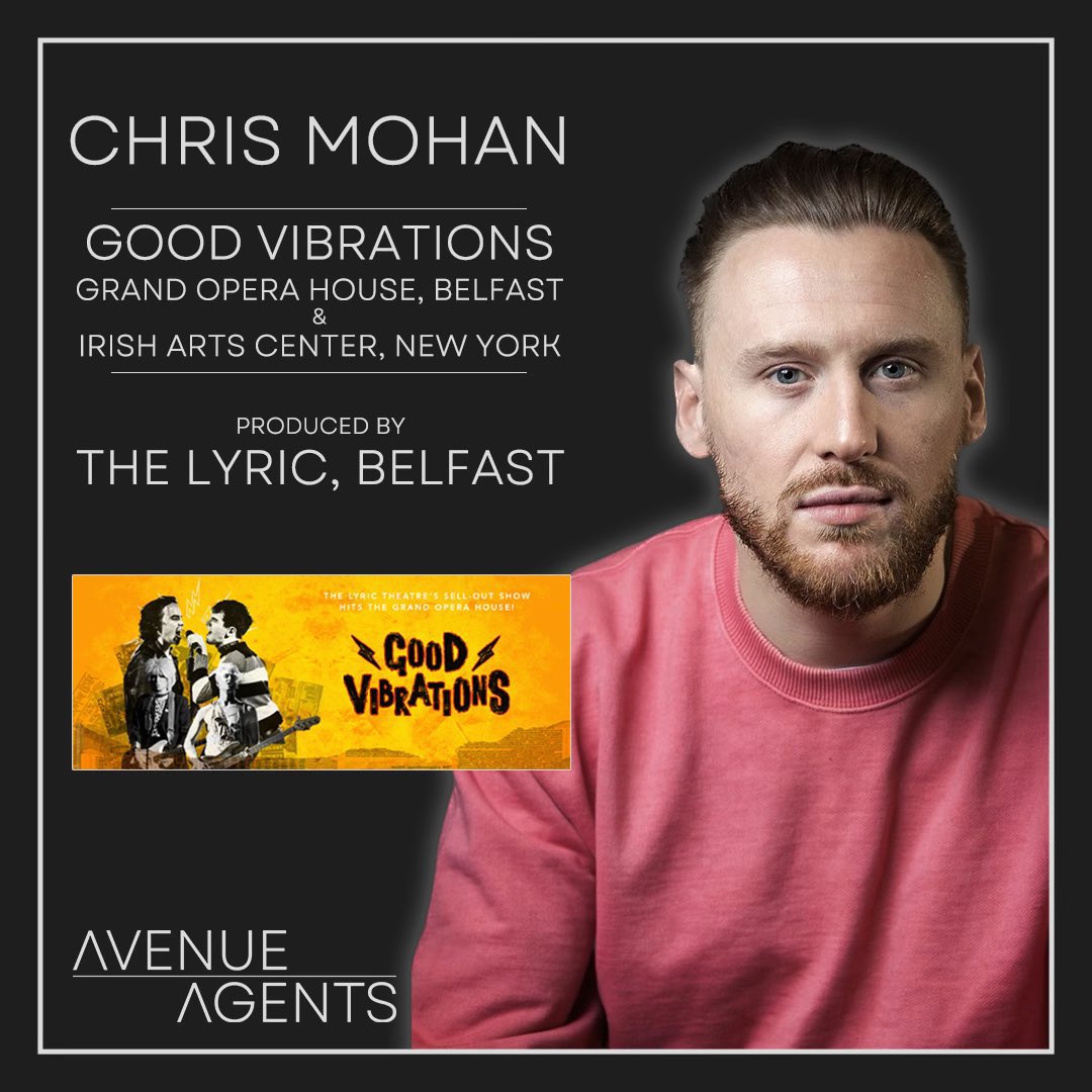 Avenue_Agents's tweet photo. Wishing a wonderful press night to all the cast & crew of ‘Good Vibrations’, at Belfast’s Grand Opera House tonight (especially our amazing @ChrisMohan92 & @Gavin_Peden )
We can’t wait to see the show when it transfers to New York in June!
#ChrisMohan #GavinPeden https://t.co/70jPSz85Bg
