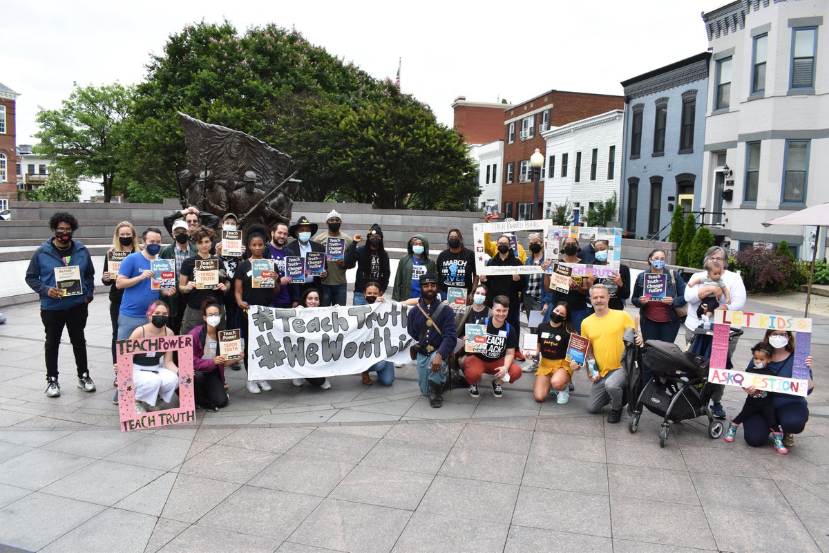 dcaesj's tweet photo. 🗣️We're one month out from the #TeachTruth Day of Action! Join other D.C. area folks concerned about the local and national attacks on teaching the truth by rallying at the African American Civil War Memorial! 

Learn more and RSVP: https://t.co/8Ng41wB3F4 https://t.co/Rrhh5EUoXV