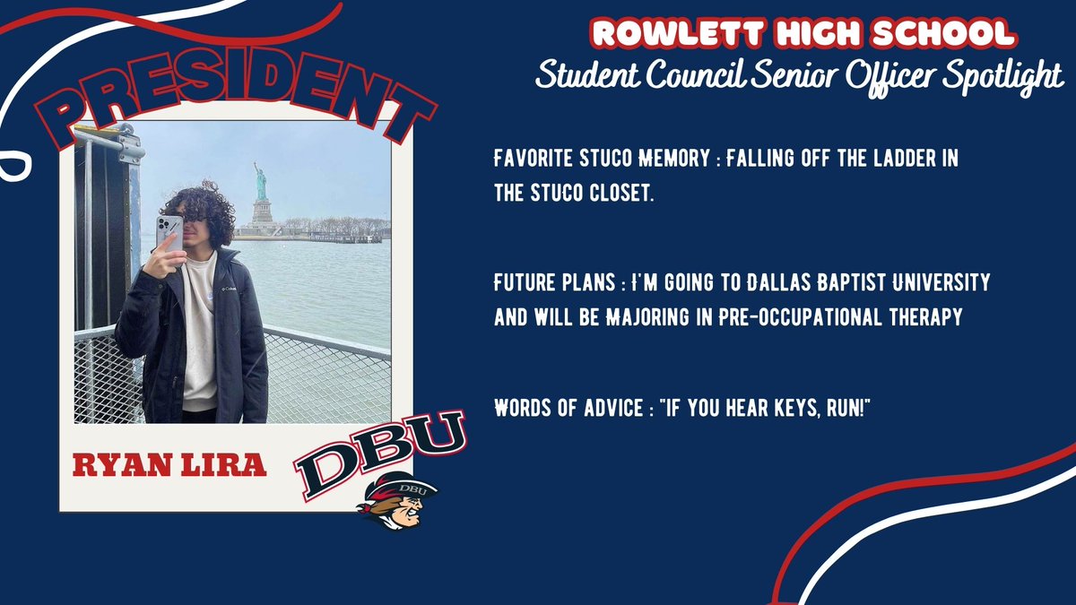 Today we wrap up our Senior Officer Recognition with our outgoing President, Ryan Lira. Thank you, Ryan for bravely taking on all the challenges of leadership and helping us be able to work and laugh together as a team. We appreciate your hard work!