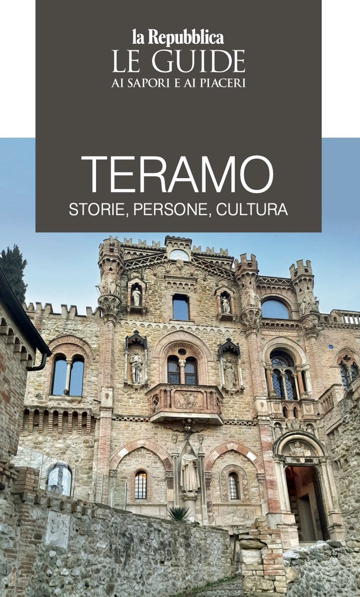 Guide_Rep's tweet photo. In edicola il volume 𝗧𝗲𝗿𝗮𝗺𝗼 - 𝗦𝘁𝗼𝗿𝗶𝗲, 𝗽𝗲𝗿𝘀𝗼𝗻𝗲, 𝗰𝘂𝗹𝘁𝘂𝗿𝗮 che attraversa bellezze, storia, ricchezze artistiche e enogastronomia di #Teramo
Shop online su https://t.co/mSC1T4UPQm
#GuideRepubblica https://t.co/khJ1GdqrYy