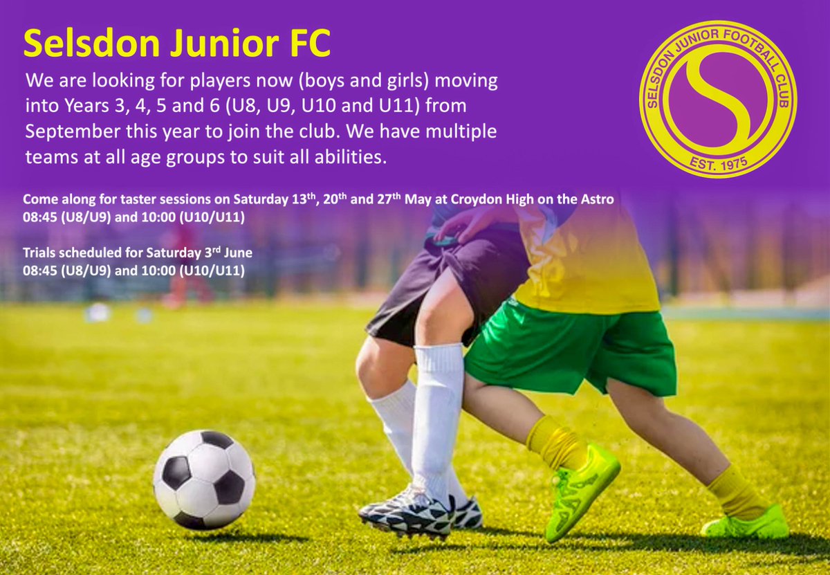 Selsdon Junior FC tweet media