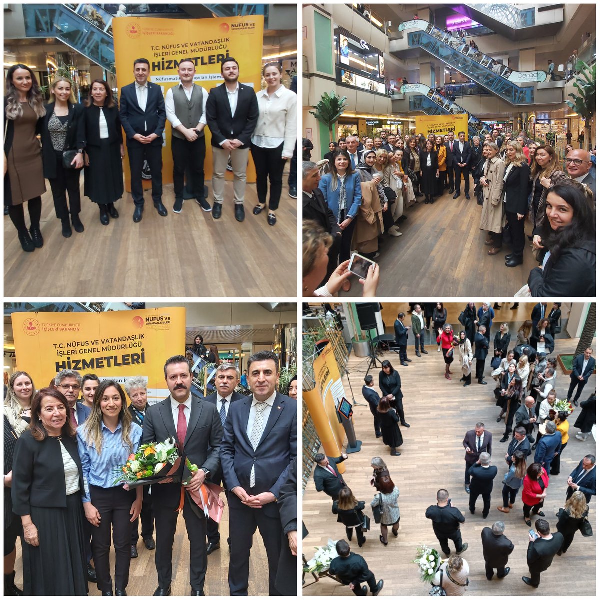 Sn.Genel Müdürümüz <a href="/sefikaygol/">Şefik AYGÖL</a> ün katılımıyla Historia AVM içerisine kurulan #Nüfusmatik cihazının tanıtımı gerçekleştirmek amacıyla buluştuk. Katılım sağlayan tüm personelimize gösterdiği ilgi için teşekkür ederiz. #HayatınızınHerAnında <a href="/TCNufus/">Nüfus ve Vatandaşlık İşleri Genel Müdürlüğü</a> <a href="/suleymansoylu/">Süleyman Soylu</a> <a href="/serdilt/">Prof. Dr. T. Sabri ERDİL</a>