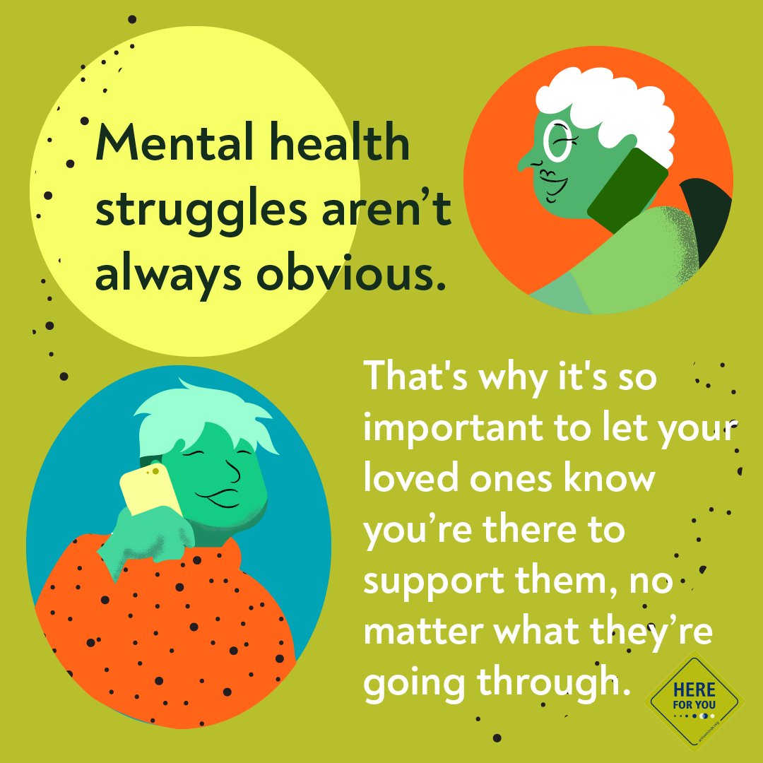 StLCountyDOH's tweet photo. Mental health struggles aren't always obvious. DPH wants you to know that mental health remains more important than ever. Mental health is an important part of overall health. Take some time to let your loved ones know you are there to support them. Visit: https://t.co/nhPEBRh0rG https://t.co/KjxXnoPLVi