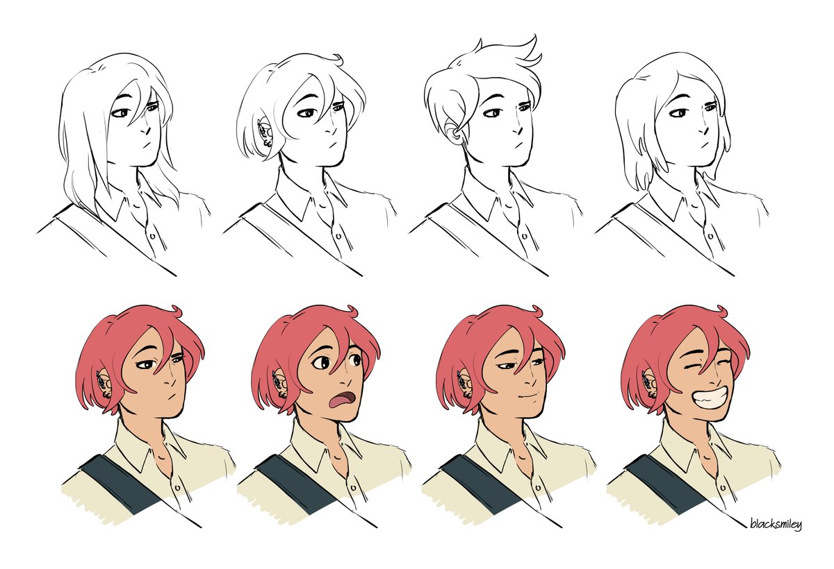 blacksmileyc's tweet photo. Meet Momo, the boy with peach hair. (2/2) https://t.co/EaU7swHSjB