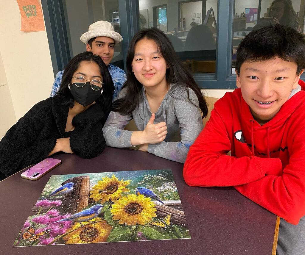 NSHSLibrary's tweet image. Puzzle 🧩 24 is done and this group started a new Yosemite puzzle before the block was over. A new group has picked up the challenge for the final part of the day. instagr.am/p/CsEwlzzuF0c/