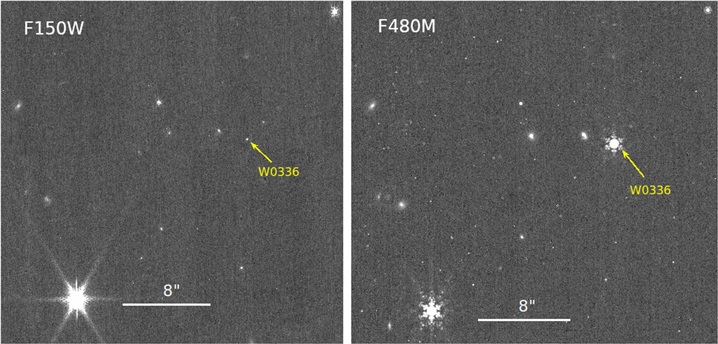 emulenews's tweet photo. #ApJL JWST/NIRCam Discovery of the First Y+Y Brown Dwarf Binary: WISE J033605.05–014350.4 https://t.co/YZF7HTxCdO Brown dwarf binary WISE J033605.05−014350.4 with 4–12.5 Jupiter masses around the 7.5–20 Jupiter mass primary. https://t.co/uSRQ7MOpV1