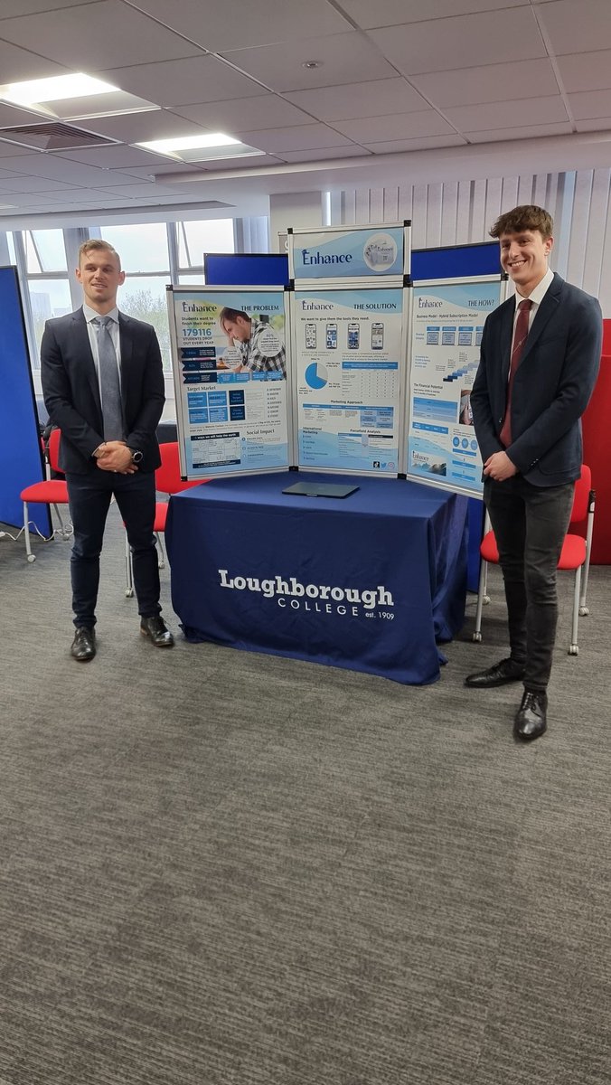 LouCollGroup's tweet photo. Congratulations to all Loughborough College HE students who represented us at the @youngenterprise UK Start-Up Finals. Our teams won 5 awards, including Outstanding Start-Up Student of the Year, and we were the Overall Winners. 🏆 https://t.co/QueZCr8K4o