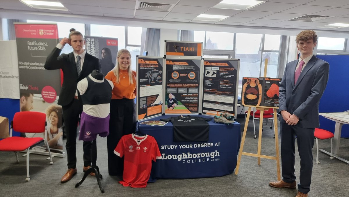 LouCollGroup's tweet photo. Congratulations to all Loughborough College HE students who represented us at the @youngenterprise UK Start-Up Finals. Our teams won 5 awards, including Outstanding Start-Up Student of the Year, and we were the Overall Winners. 🏆 https://t.co/QueZCr8K4o