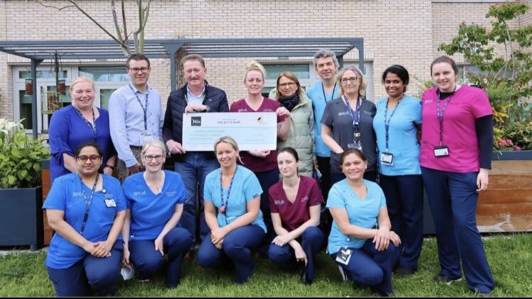 We are delighted present a cheque for €9560 from the proceeds of a fundraising night held recently for the South East Palliative Care Centre. A huge thank you to the organising committee, 3 For The Road, everyone who donated prizes&amp; everyone who bought tickets. <a href="/HospiceMovement/">Waterford Hospice Movement CLG</a>