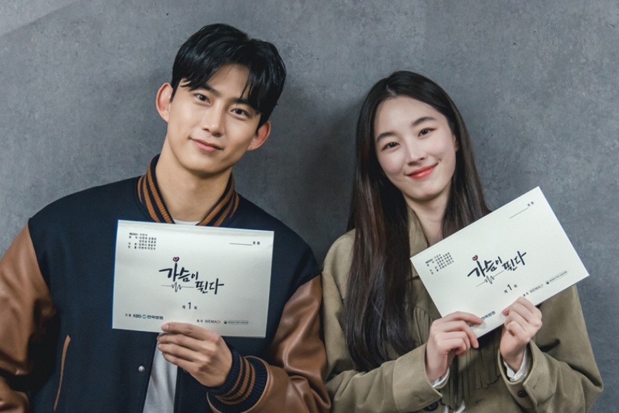 soompi's tweet photo. WATCH: 2PM's #Taecyeon, #WonJiAn, And More Describe Their Roles In Vampire Romance Drama At 1st Script Reading 
https://t.co/JLKobBr0Sf https://t.co/lxqmJHvL2d