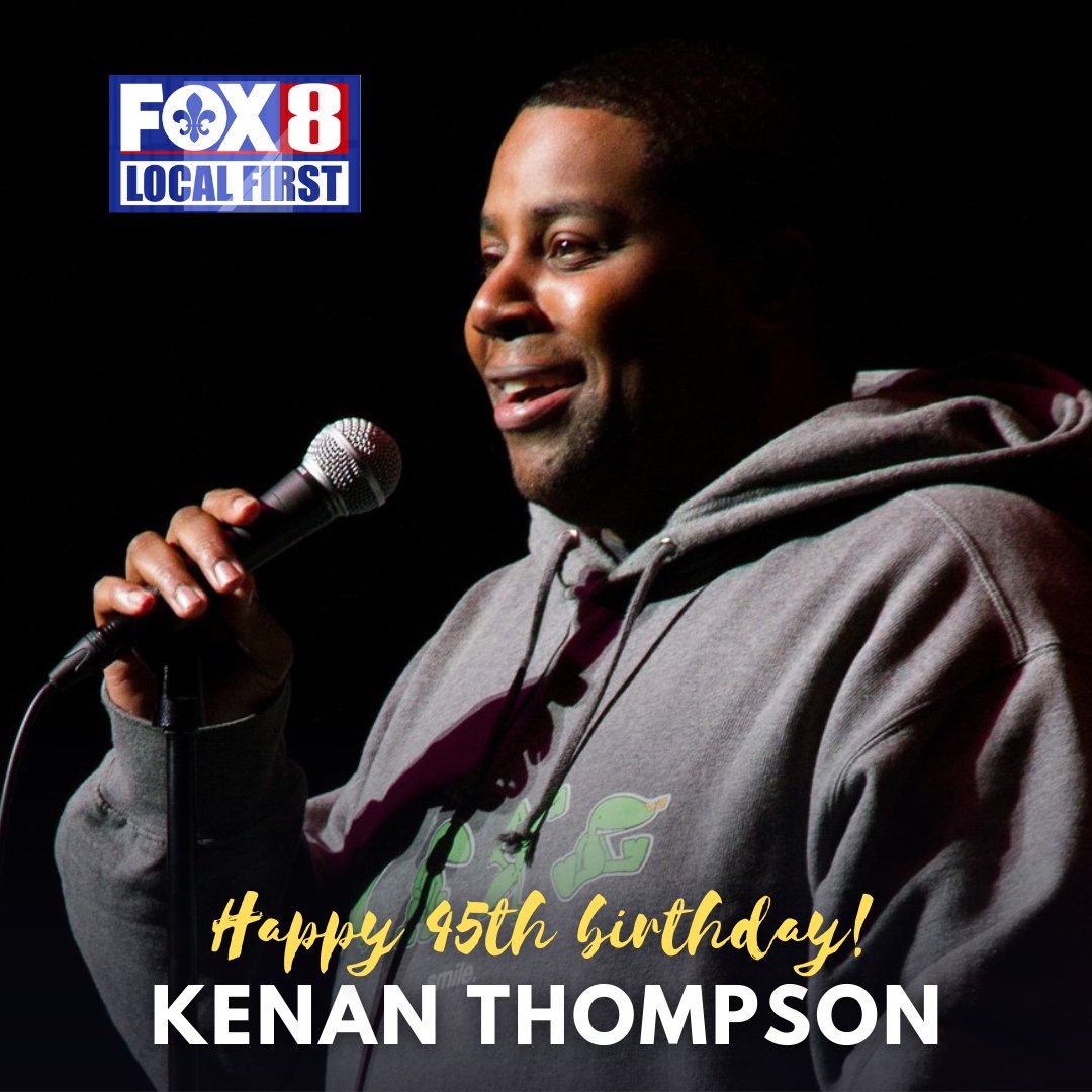 Happy birthday to \Saturday Night Live\ mainstay Kenan Thompson, who turned 45 on Wednesday! 