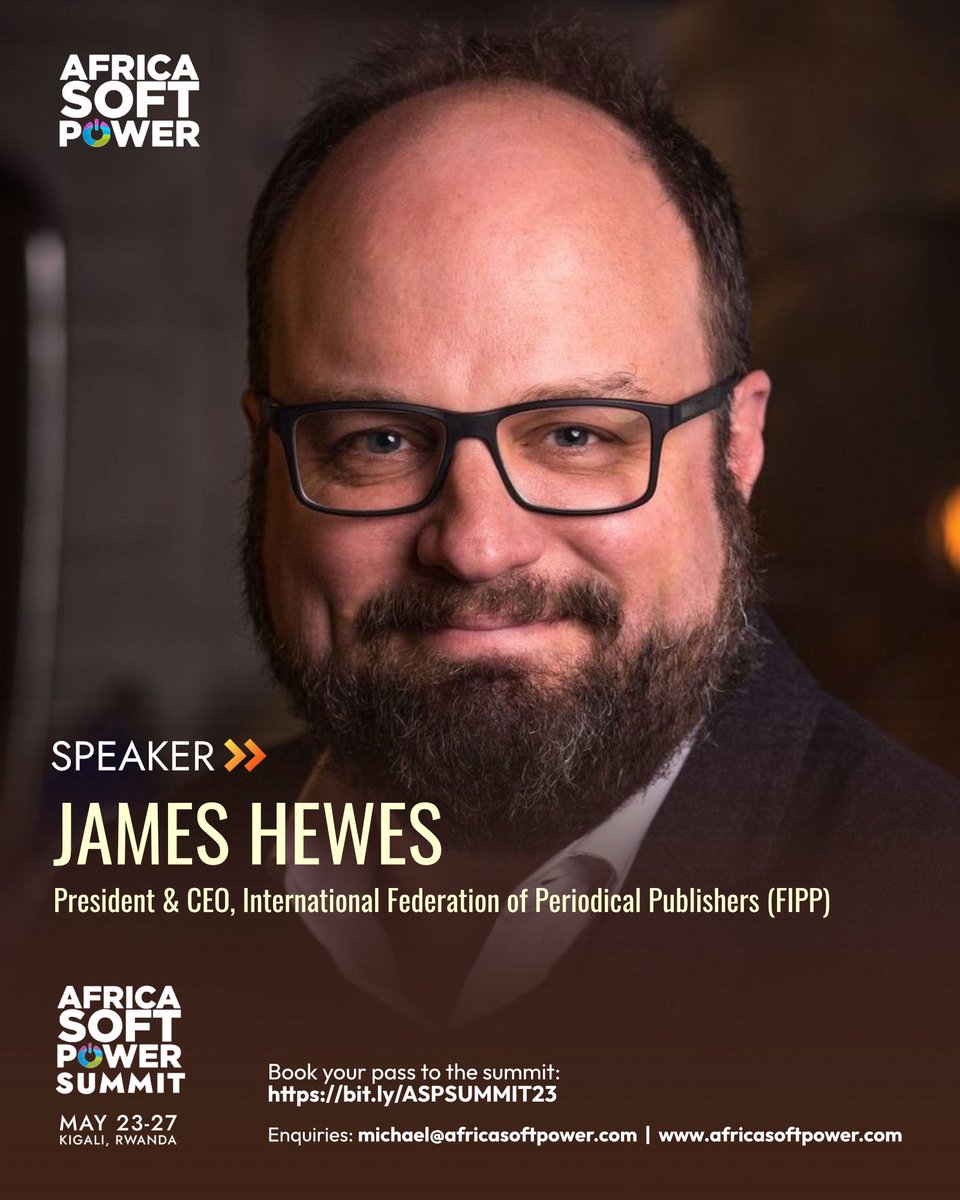 africasoftpower's tweet photo. We're excited to reveal our second batch of speakers! With expertise ranging from the media to tourism, investment and more, these thought leaders will be at the upcoming Africa Soft Power Summit taking place in Kigali, Rwanda from May 23rd - 27th! 

#ASPMay #ASPSummit https://t.co/y9sHT6jcBp