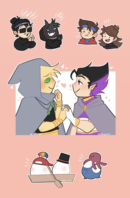💜 You & Me Only 💛 (2/2) I finally finished the comic :)