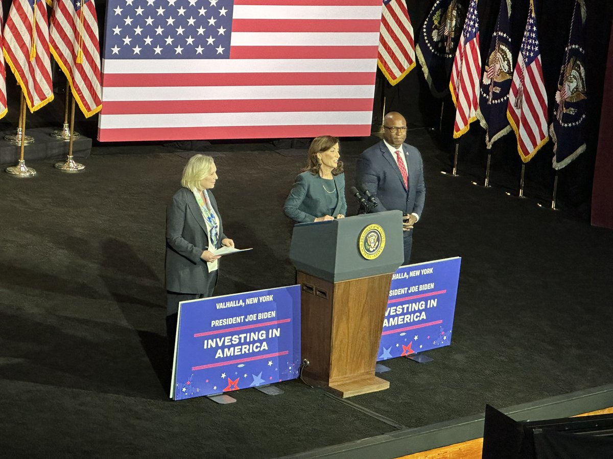 Honored to be in attendance with other NYSUT leaders and community members to hear President Biden speak today! <a href="/POTUS/">President Donald J. Trump</a> <a href="/nysut/">NYSUT</a> <a href="/AFTunion/">AFT</a> <a href="/NEAToday/">NEA</a>