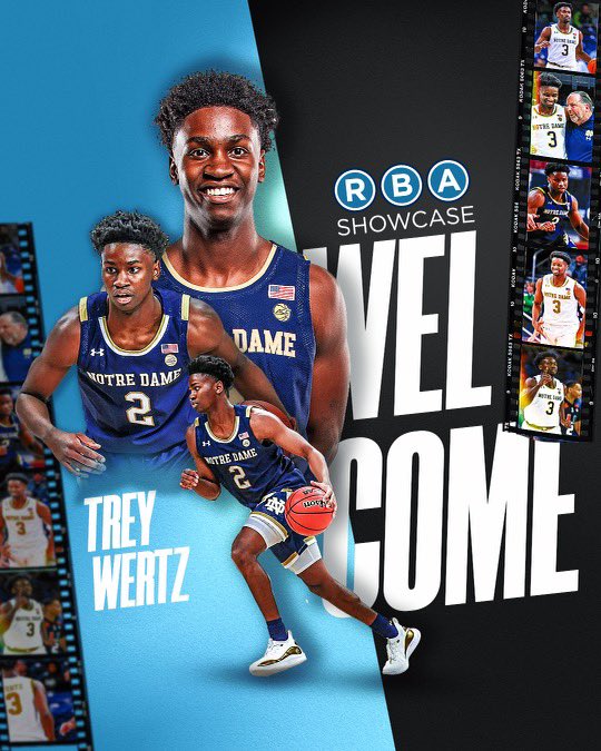 RBA Showcase (@rbashowcase) on Twitter photo Welcome to the Fam!
Former <a href="/NDmbb/">Notre Dame Men's Basketball</a> Trey Wertz <a href="/_TDub3/">Trey Wertz</a>
#RBAShowcase | <a href="/BasketballCity/">Basketball City</a> Welcome to the Fam!
Former <a href="/NDmbb/">Notre Dame Men's Basketball</a> Trey Wertz <a href="/_TDub3/">Trey Wertz</a>
#RBAShowcase | <a href="/BasketballCity/">Basketball City</a>