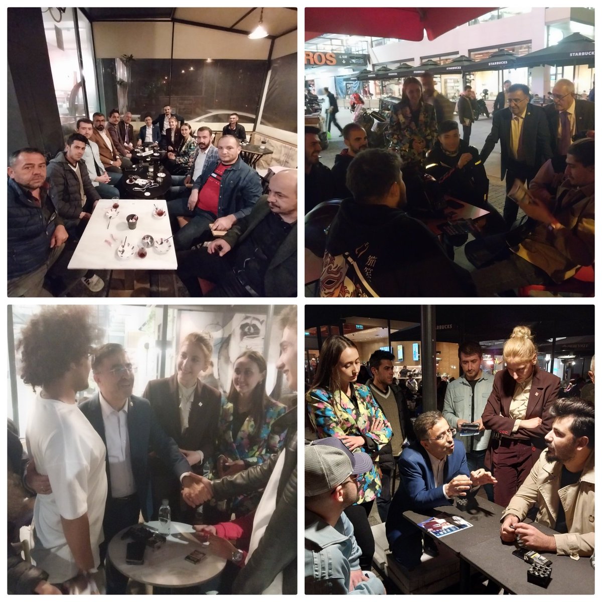 OmerrUnal's tweet photo. Meram ilçemizde Mv. Adaylarımız, il ve ilçe Yönetim kurulu üyelerimiz ile  birlikte Meram'da ki Kafeteryaları ziyaret ederek 14 Mayıs için gençlerden destek istiyoruz.
Haydi kazanalım!
İlk turda bitirelim!
4 gün kaldı!
Gelecek için kazanacağız.
@Ahmet_Davutoglu https://t.co/Vnletp43h3