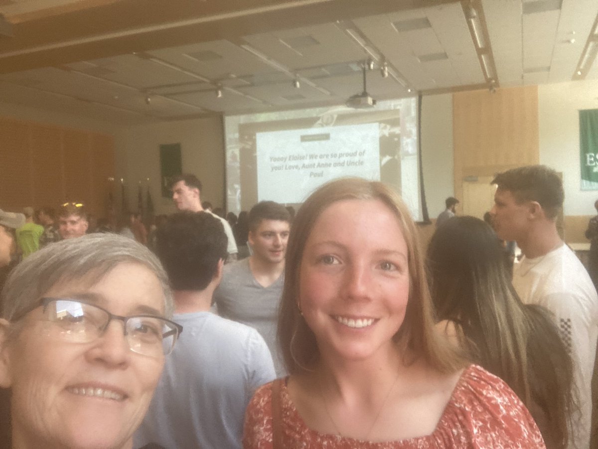 RuthYanai's tweet photo. #ESFTOASTS Thank you Ashley Carter for your contributions to research in the MELNHE study, starting before you started at ESF! https://t.co/PeKuOj660b