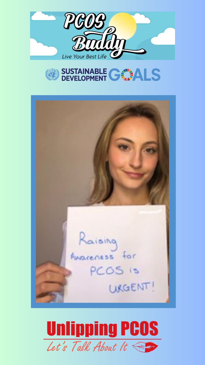 Every week we will be introducing a member of the PCOS Buddy team as part of the Meet the Team series.

This week meet Tessa, our Medical Research Officer.

She is passionate about female health and has an interest in PCOS. 
#PCOSBuddy #GlobalCampaign #UnlippingPCOS