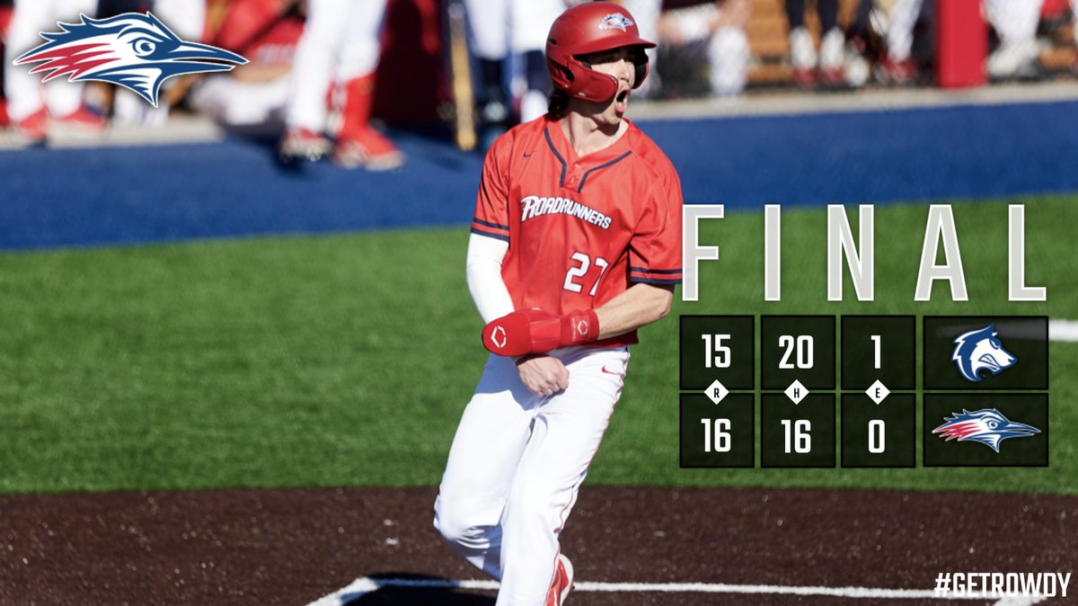 MSUDenverBSB's tweet photo. FINAL | #2-seed #MSUDenver 16, #5-seed CSUP 15

⚾️ Cam Yuran: 2-for-4, 3 RBIs, 1 HR🚀
⚾️ Jake Williams: 3-for-6, 4 RBIs, 2 HR🚀🚀
⚾️ Cody Schultz: 1-for-4, 3 RBIs, 1 HR🚀

CAM YURAN WITH THE WALK-OFF HOMER TO SECURE GAME 1!!! 💪😤🚀💣😳😮‍💨🔥

#GetRowdy🔴🔵 https://t.co/CqV3TeoGGn