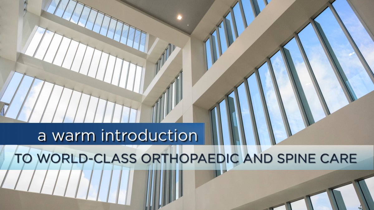 The 4 story sunlit atrium extends a bright and cheerful welcome to all who enter The Orthopaedic &amp; Spine Hospital at <a href="/uamshealth/">UAMS Health</a>. Every detail of this central space is designed to ensure each patient’s journey begins with the reassurance of personalized service &amp; friendly faces.