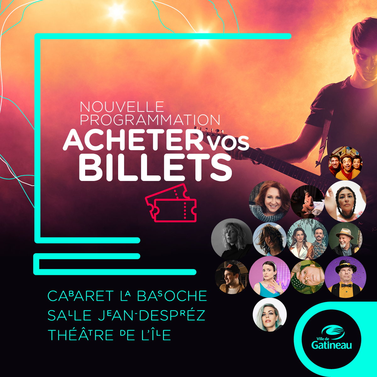 Ville de Gatineau on Twitter "🎭 LA VILLE DÉVOILE SA PROGRAMMATION DE