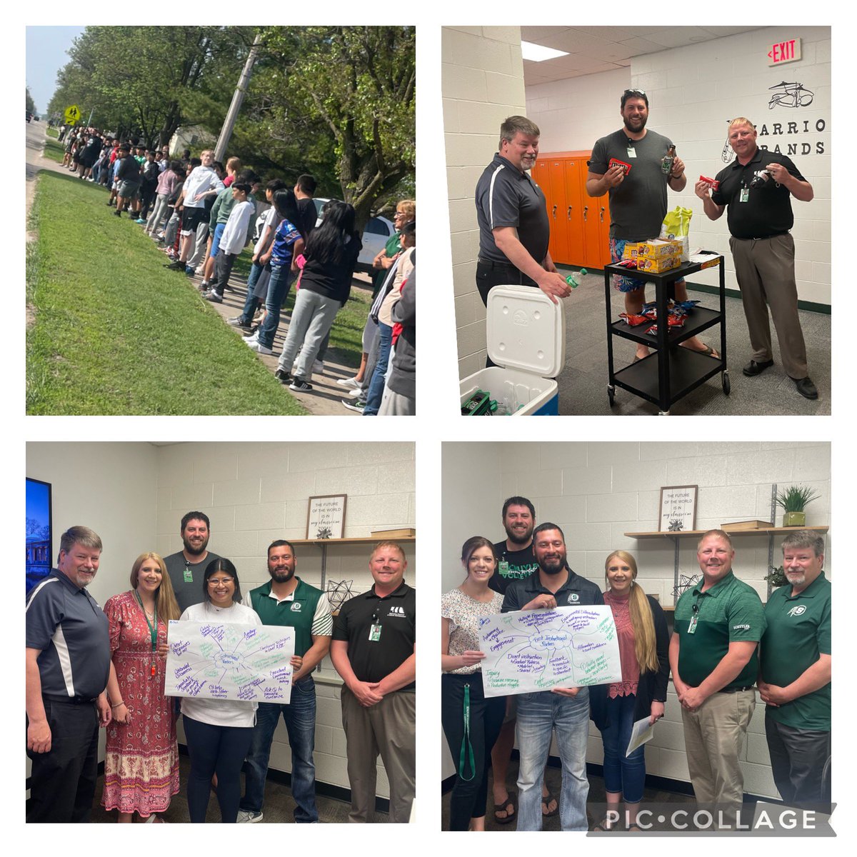 Always a special treat to join <a href="/SchuylerCentral/">Schuyler Warriors</a> and <a href="/SchuylerSMS/">Schuyler Middle</a> for a few days of learning and collaboration. Talk about school pride and support for peers…the primary, elem, middle and high schools lined up to send best wishes to their State bound soccer team!  Go Warriors!