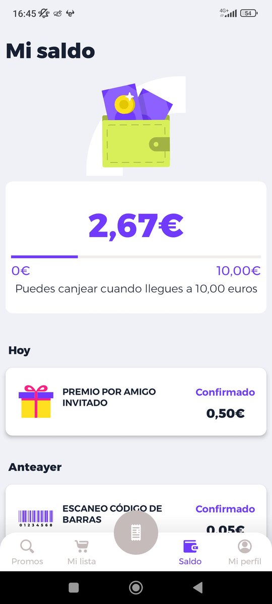 dinerofactory95's tweet photo. Apenas 3 días que la utilizo y ya hemos conseguido el 25% del depósito mínimo, hoy mismo se unió otro amigo con mi código, muchas gracias a todos.

#earn #money #apps #promos #dinero #ahorrar #friends #forme #foryou #nadiedicenada #juntos #seguimos https://t.co/3tzV4O5ia7