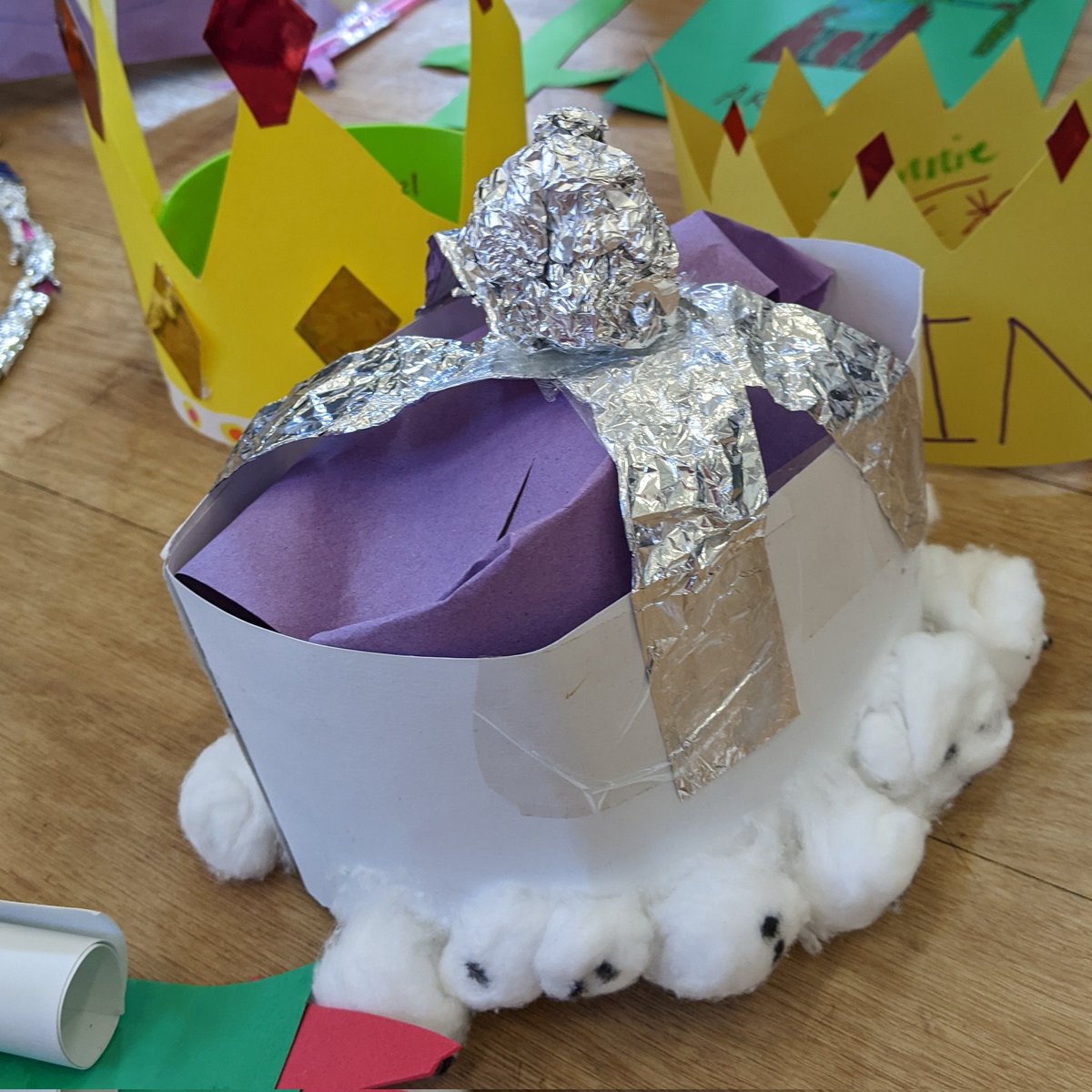 1stBarnham's tweet photo. Our Cubs took inspiration from HM The King’s #Coronation in creating a piece of art. 
What a talented bunch we have! 
@RoyalFamily https://t.co/Ds6XAJFLa9