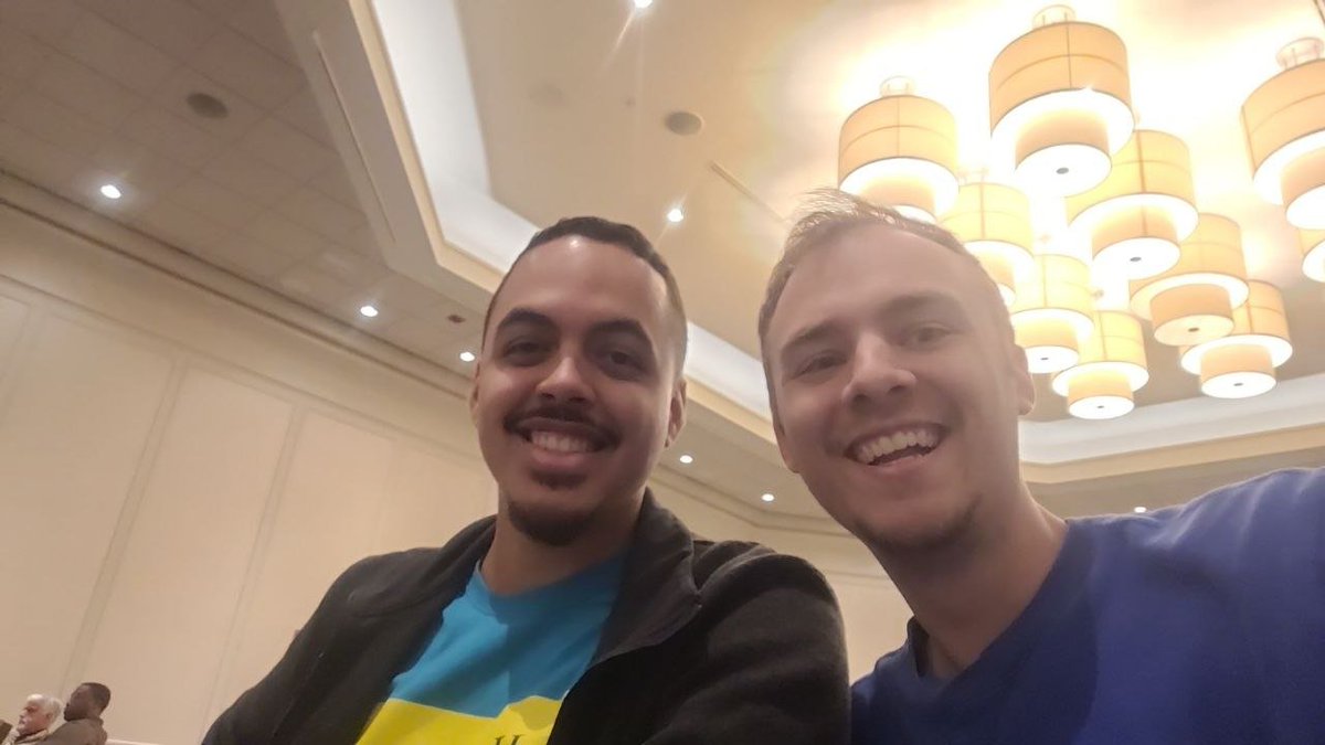 ZacPrater's tweet photo. The #CoDSummit this week was a blast to attend! I learned so much about the future of computation across the spectrum. Thank you @web3gb for attending with me and giving such an amazing presentation about @cartesiproject https://t.co/h92YrF1CFN