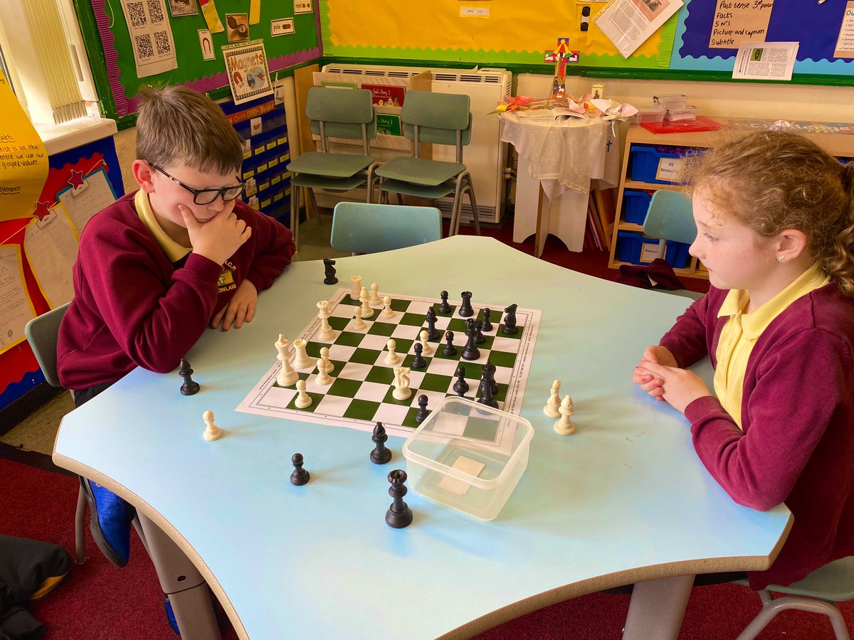 Illtyds_RC's tweet photo. Another great turnout for Mr Dodington’s chess club.  As well as being a fun game, it also helps our children develop their analytical skills and teaches life-skills!

@schoolschess #bcaClubs  @MerthyrCBC #MastersInTheMaking
@StuartRRSA #article31 https://t.co/EG9S8k09OF