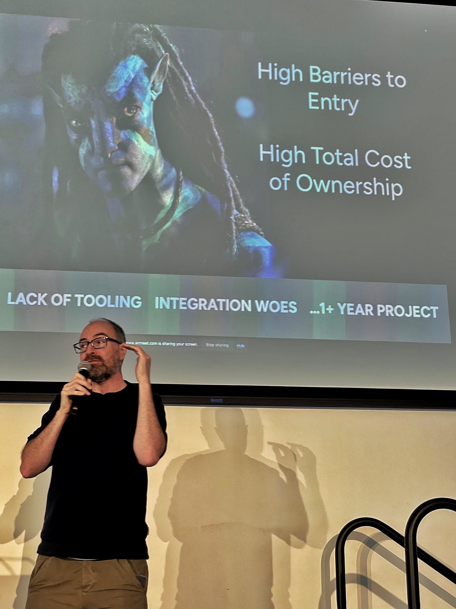 Data Language on Twitter "Our silveroliver just gave a talk with