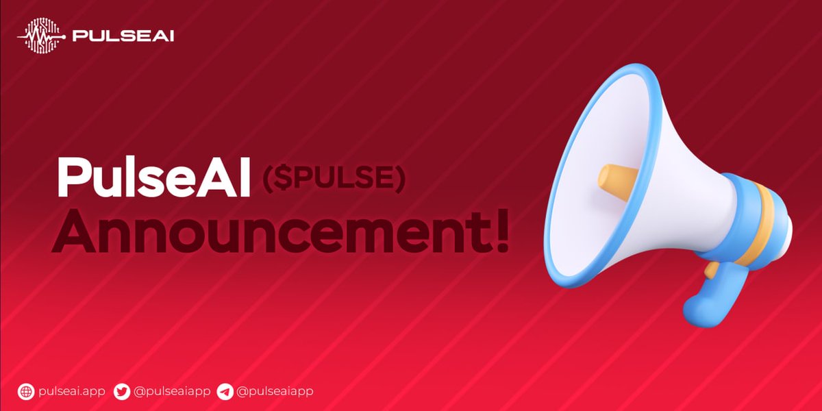 pulseaiapp's tweet photo. We're thrilled to announce that our project is about to make a giant leap forward! In just 2 days, we will be listed on not just one, but TWO top 50 ranking exchanges! 🌟 Brace yourselves for an epic journey to the moon! 🌕

📣 This listing is a monumental achievement for our community, opening doors to new opportunities and expanding our reach to crypto enthusiasts worldwide. We couldn't have done it without your incredible support and unwavering belief in our project. 🙌

🌐 So, what does this listing mean for you? Buckle up, because it's about to get even better! Here's how we're planning to make this listing an extraordinary event:

1️⃣ Explosive Growth: The listing on these highly reputable exchanges will skyrocket our liquidity, ensuring that our tokens are more accessible and tradable than ever before. Get ready to witness a surge in trading volume and exciting new partnerships!

2️⃣ Visibility Amplified: Our project's visibility will soar to new heights as we join the ranks of the top 50 exchanges. This listing will attract a broader audience of potential investors and enthusiasts, spreading our vision and impact across the crypto landscape.

3️⃣ Community Empowerment: We're committed to keeping you at the heart of everything we do. Expect enhanced community engagement initiatives, exclusive events, and exciting opportunities for you to actively participate in shaping the future of our project.

4️⃣ Collaboration with Influencers: To amplify our listing announcement, we're teaming up with influential figures who share our vision and values. They'll help us spread the word, share their insights, and unlock new doors of opportunity for our project.

🌐 Mark your calendars, spread the word, and fasten your seatbelts because our listing is set to propel us to new heights! The countdown has begun, and we can't wait to see you all on this incredible journey to the moon! 🚀🌕

#ToTheMoonAndBeyond #ListingAnnouncement #CryptoRevolution
#PulseAI
$PULSE