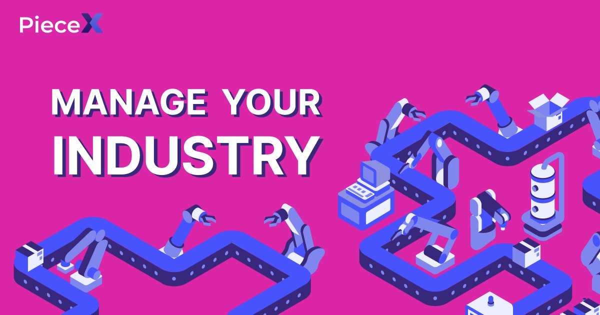 Even if you are in the manufacturing industry, we still got you covered! 🏭

With PieceX, you will be able to get all the projects you need to set up your factory or manufacturing systems!

#DigitizeYourBusiness #IndustrialSolutions #ManufactureSystem