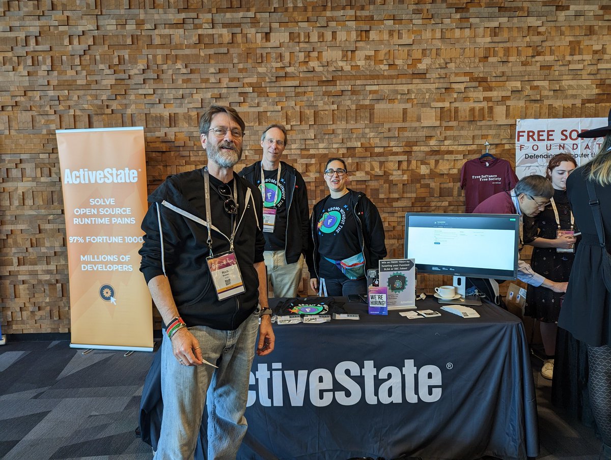 #sbom #activestate at #OSSummit