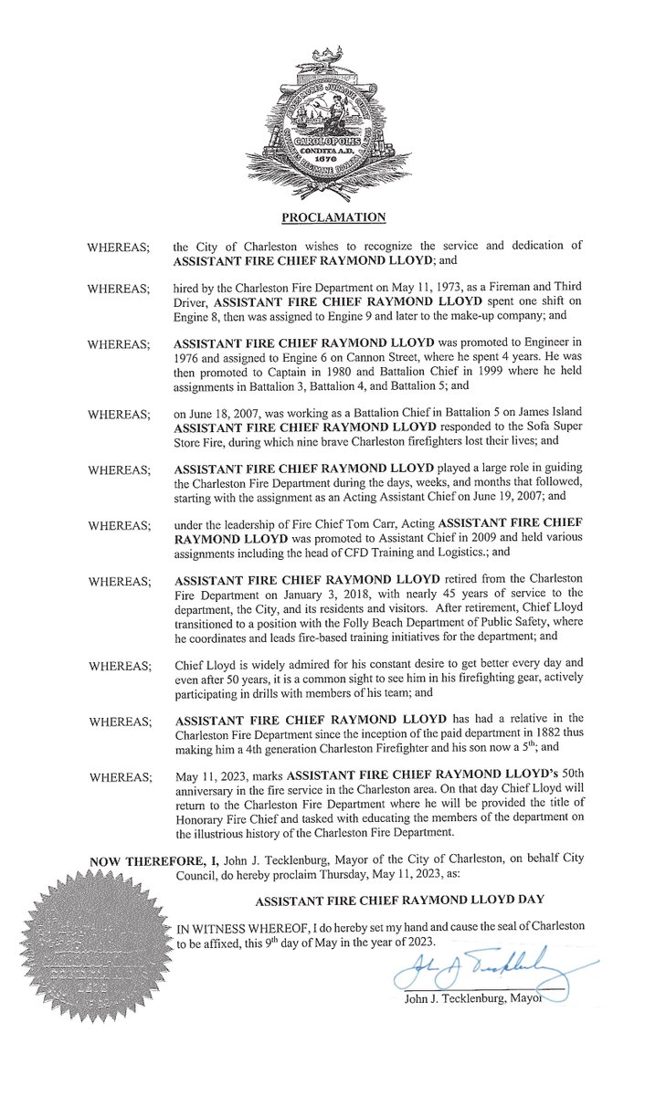 Charleston Fire Dept tweet media