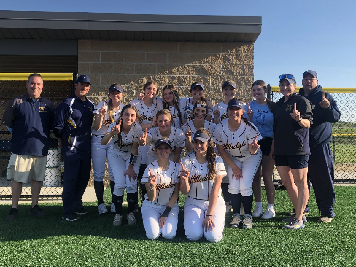 With its win over Waynedale <a href="/HillsdalehighSB/">Hillsdale High Softball</a> clinched a share of the WCAL championship, its second consecutive conference title.