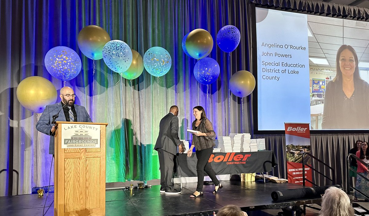 So proud of our awesome SEDOL teachers, Candy Tackes and Angel O’Rourke who were recognized at the Lake County Educators of the Year Awards!!