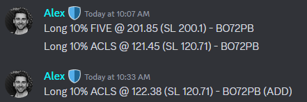 PrimeTrading_'s tweet photo. $ACLS (+5.29%) confirmed is BO72PB setup with the recent swing high pivot b/o.  

🖊️ Alert was shared @ 121.73$ in last night's newsletter 
🗨️ Bought @ 121.45 &amp; 122.38$ live on Discord

https://t.co/DvU0h3uAyX https://t.co/PNQs6X3oF4