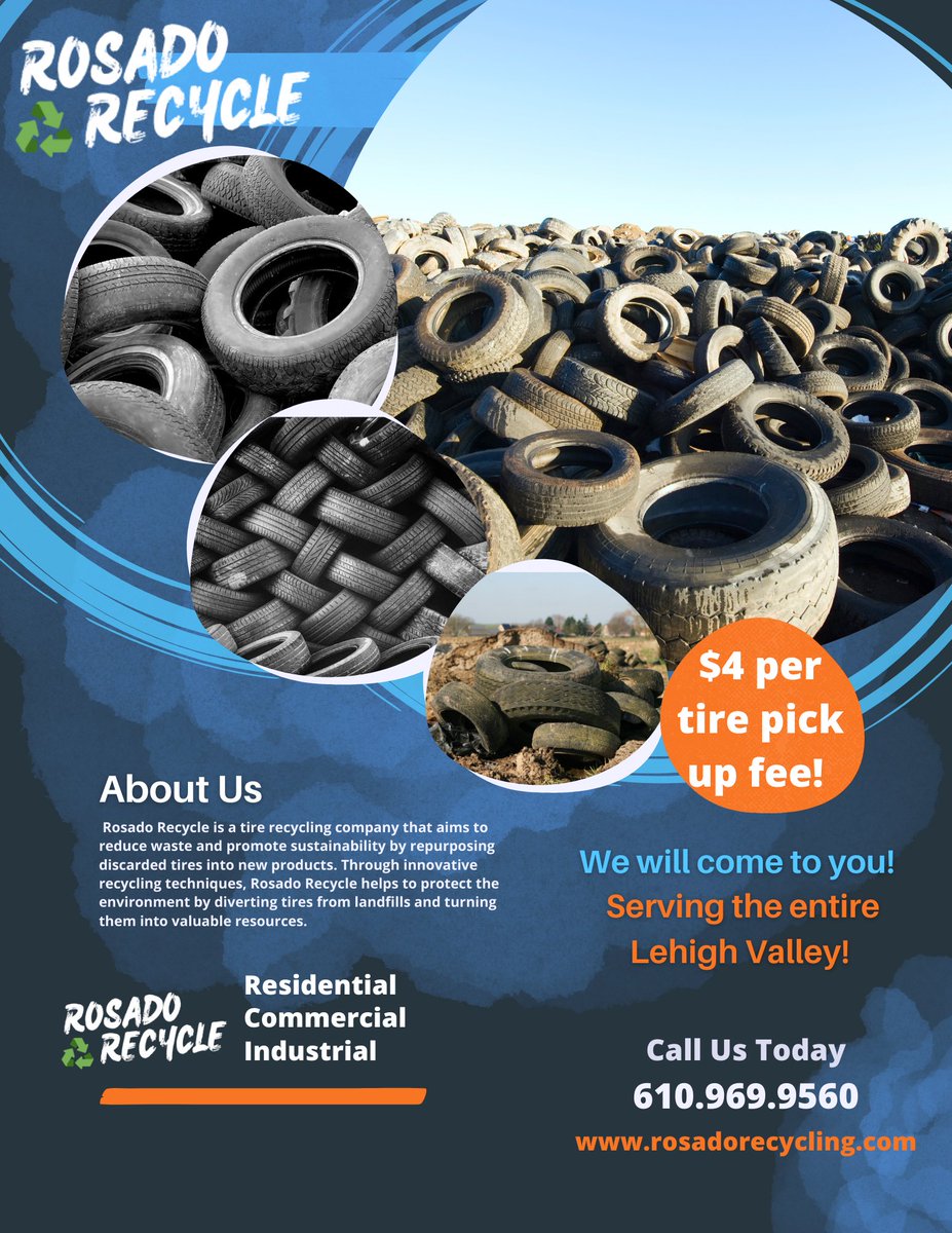 #tirerecycling #tires #lehighvalley #pa