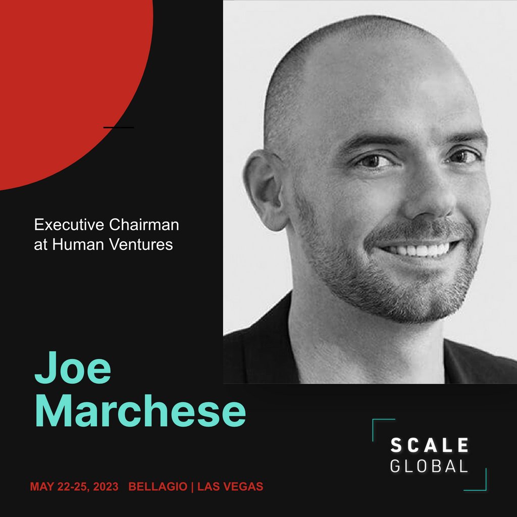 thescalesummit's tweet image. scaleglobalsummit.com/register 🔗 Join Joe Marchese at SCALE Global Summit in Las Vegas, NV The Bellagio MAY 22-25, 2023. Register now #ScaleGlobal 🌐